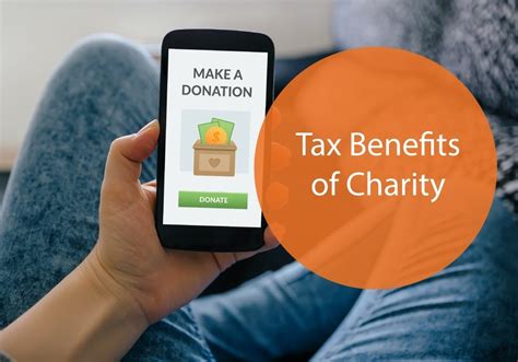 Tax Benefit Of Donating To Charity