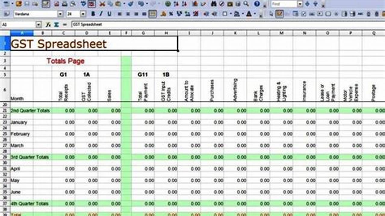Tax Return Excel Template: A Complete Guide to Error-Free Filing