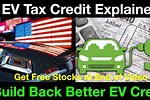 Tax EV Credit Build Back Better