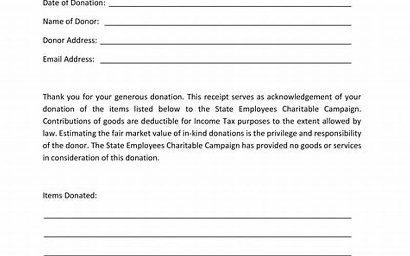 Tax-Savvy Charitable Giving With Receipts For Tax Purposes