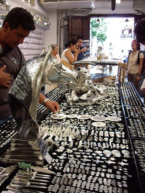 Taxco silver shops