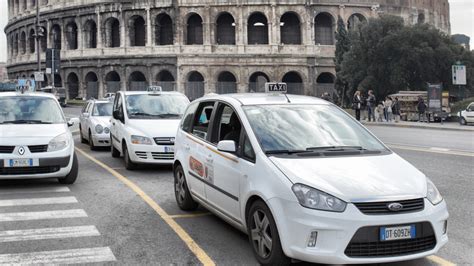 Taxi Inside Rome