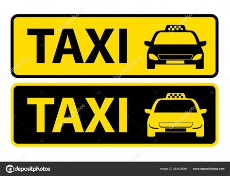 Taxi Sign