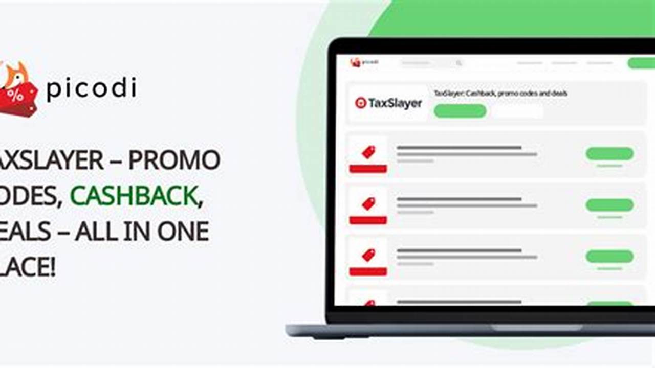 Taxslayer Promo Code March 2025
