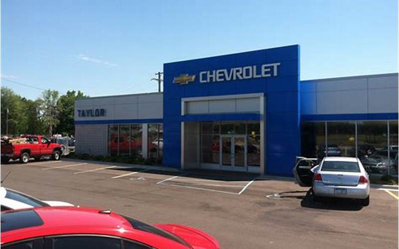Taylor Chevrolet Michigan Service And Repairs