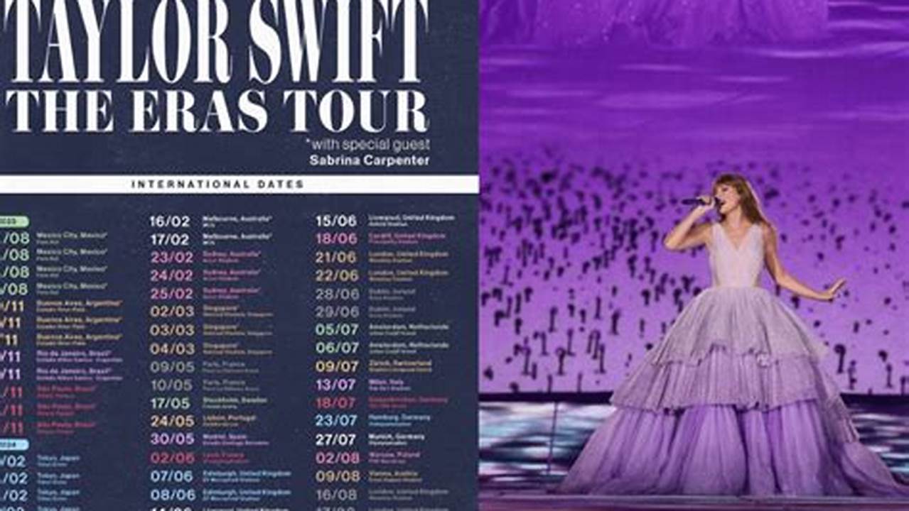 Taylor Swift Concert Schedule 2024 Europe
