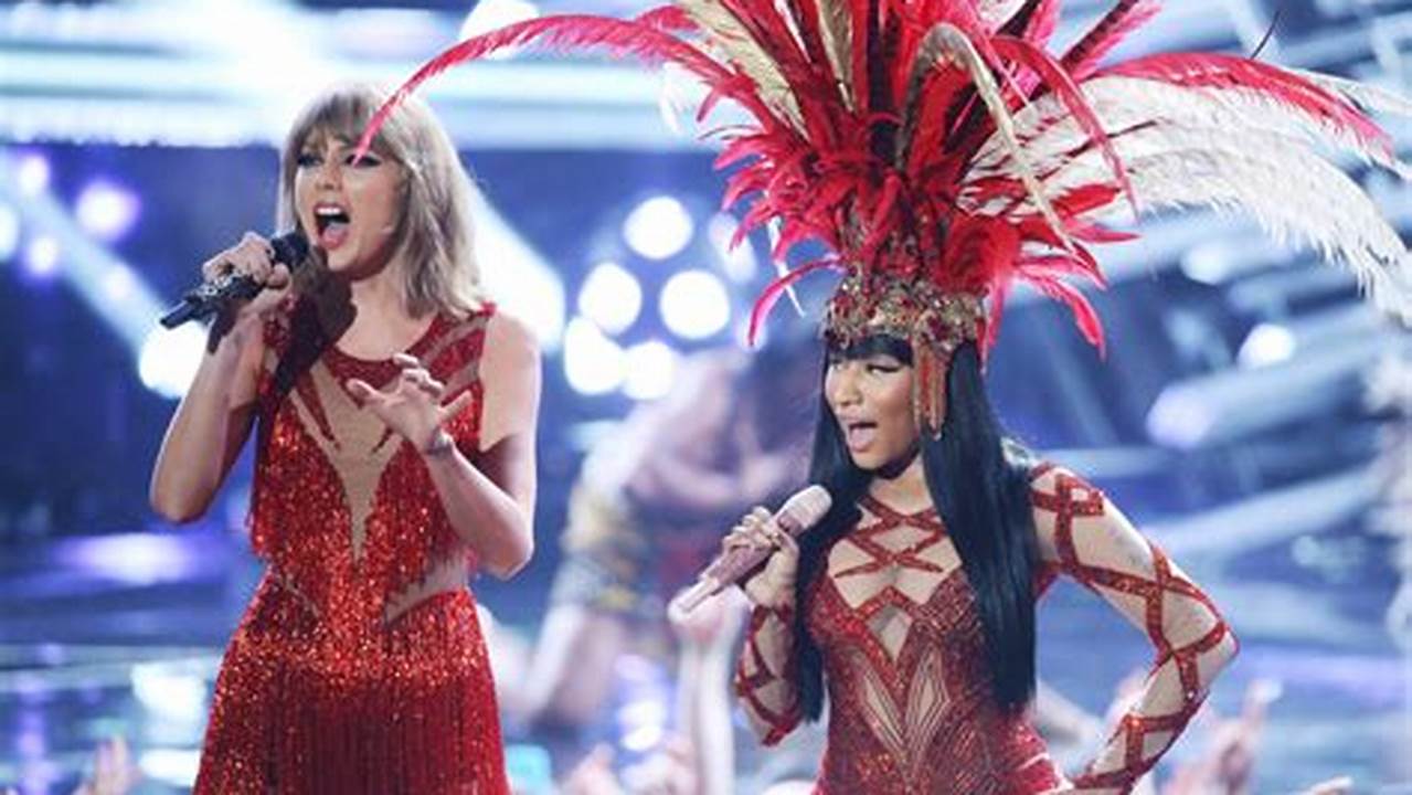 Taylor Swift Nicki Minaj Performance