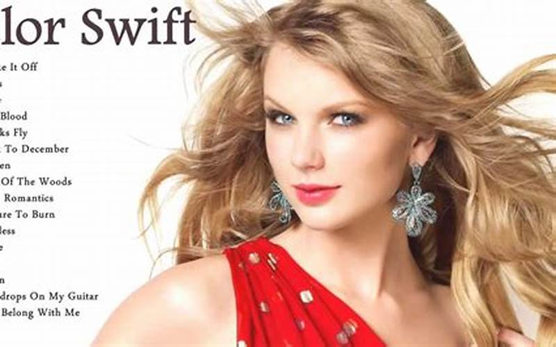 Taylor Swift Pop Albums