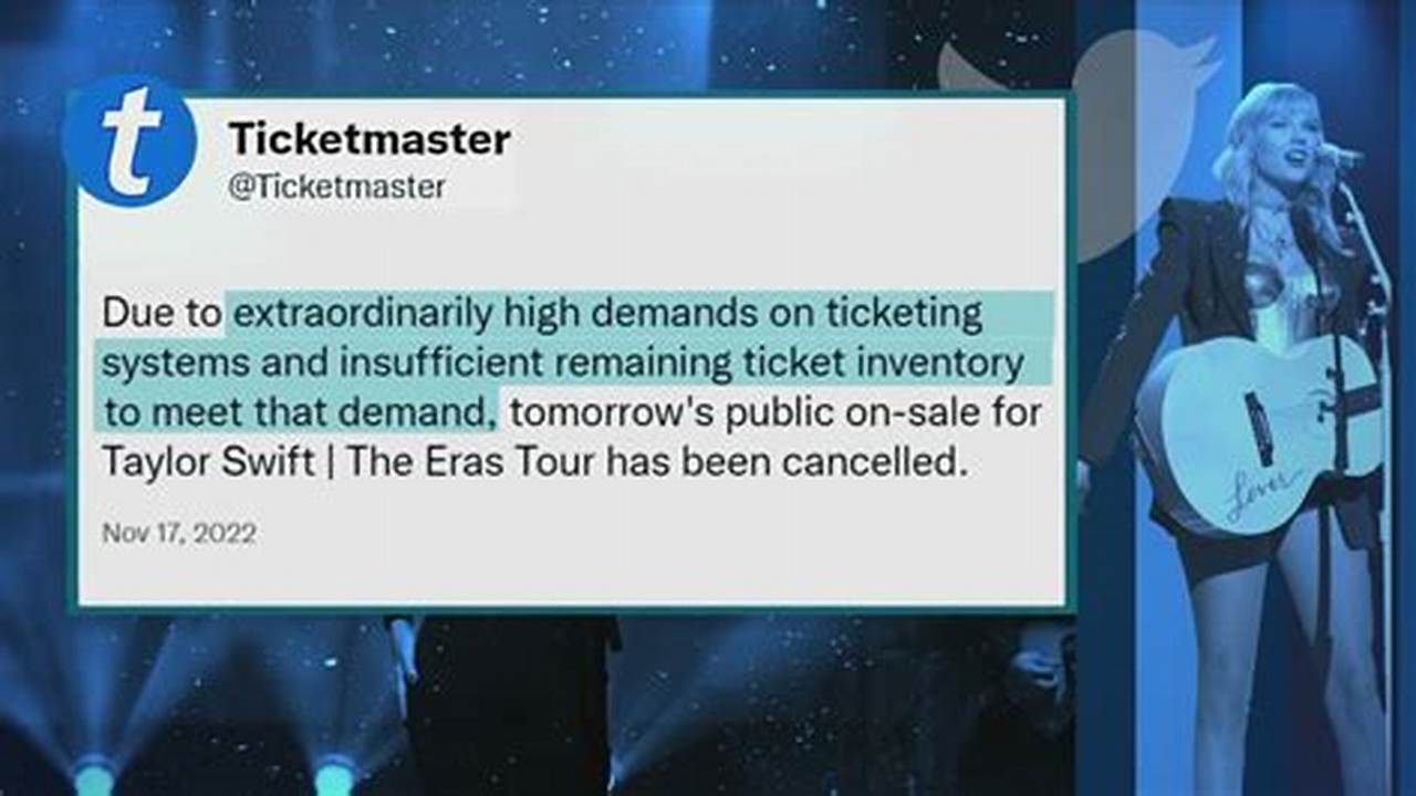 Taylor Swift Tour 2024 Ticketmaster Issues