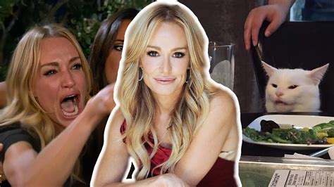 Taylor Armstrong Lady Screaming At Cat Meme