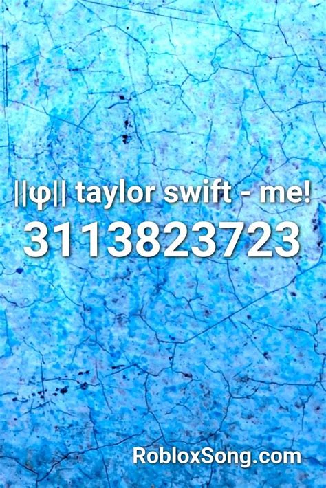 Taylor Swift - ME! Roblox ID