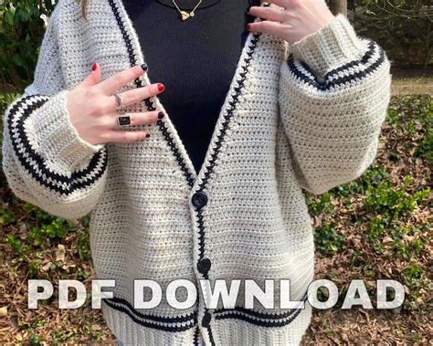 Taylor Swift Cardigan Crochet Pattern