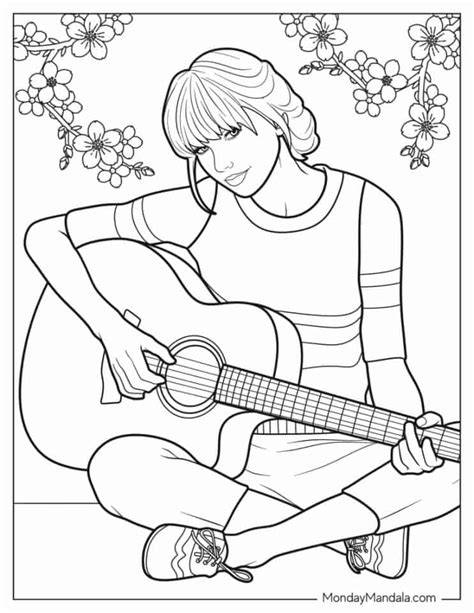 Taylor Swift Coloring Pages Pdf