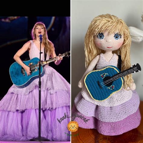 Taylor Swift Crochet Doll
