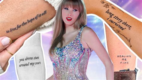 Taylor Swift Inspired Tattoos
