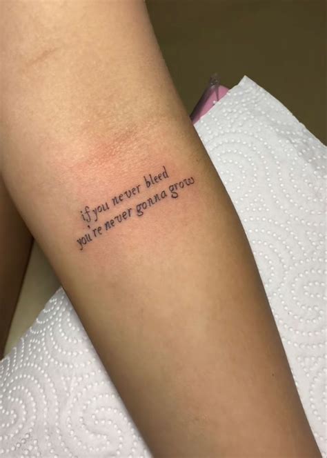 Taylor Swift Lyric Tattoos