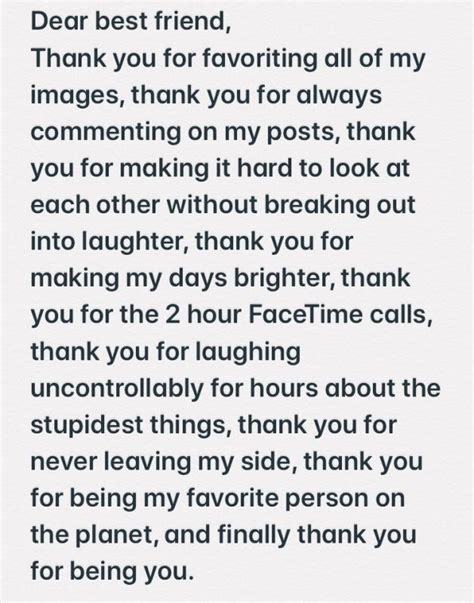 Tbh To My Best Friend