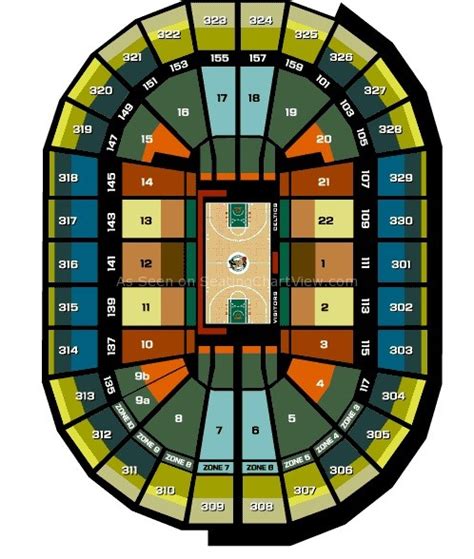 Td Garden Basketball Seating Chart