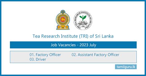 Tea Factory Job Vacancies In Kandy