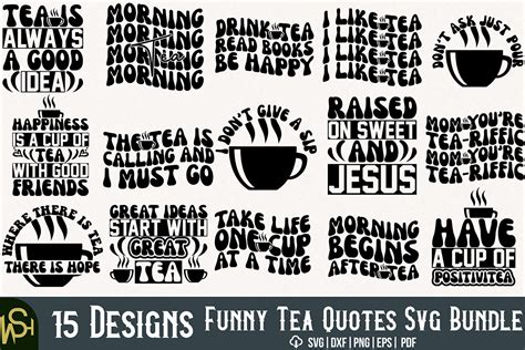 Download Tea Quotes Bundle Crafts