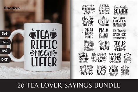 Download Tea Quotes Bundle Printable