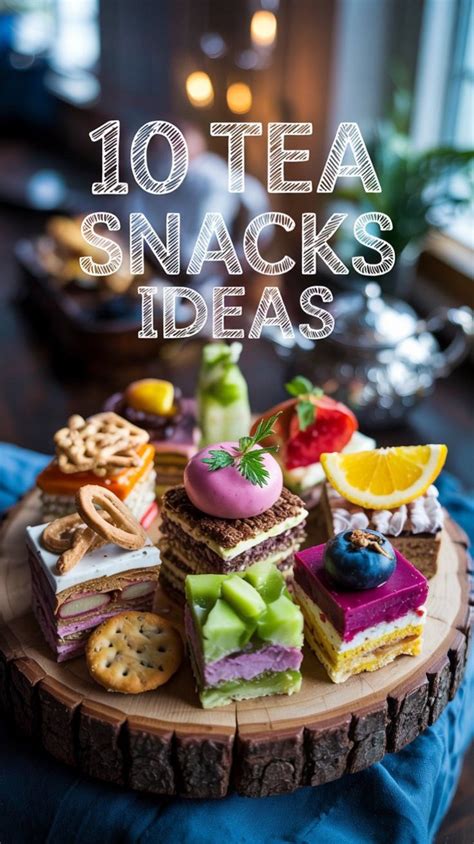 Tea with local snacks
