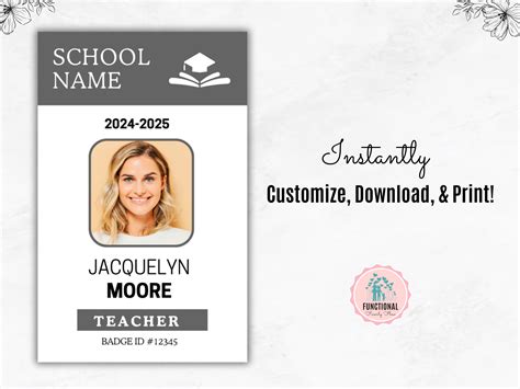 Teacher Id Card Template: A Comprehensive Guide