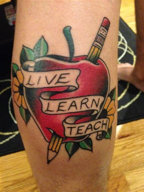 Dr. Seuss Quote Teacher Tattoo Teacher tattoos, Tattoos