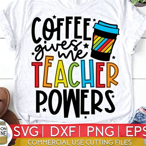 Rev Up Your Teacher's Brew with Our Best Teacher Coffee SVG Collection!