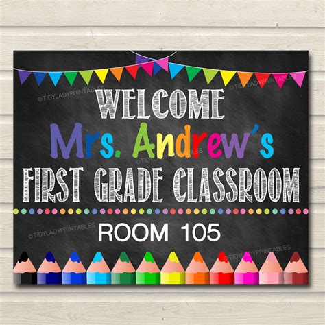 Teacher Door Signs Printable Free