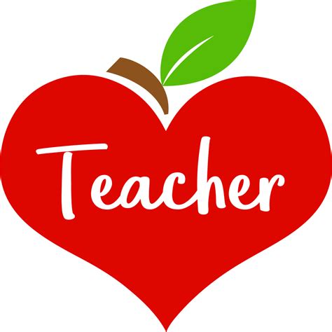 Download Teacher Heart Apple Files DXF Files