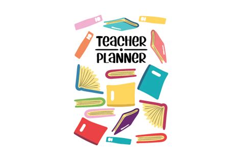 Download Teacher Planner Cover SVG File - SVG Design Printable