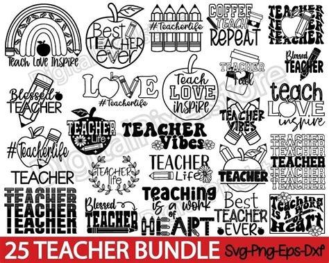 Download Teacher Quotes Bundle Easy Edite