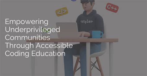 Teaching Coding to Underprivileged Communities