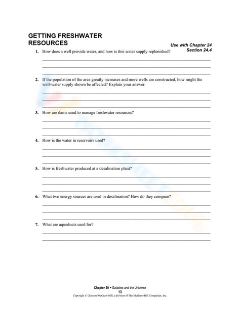 35 Teaching Transparency Worksheet Answers Chapter 6 support worksheet