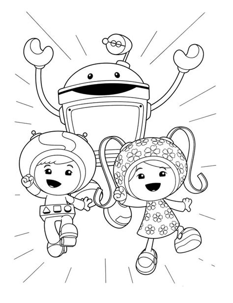 Team Umizoomi Coloring Pages Printable