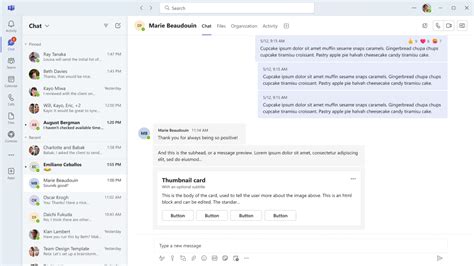 Teams Adaptive Card Templates