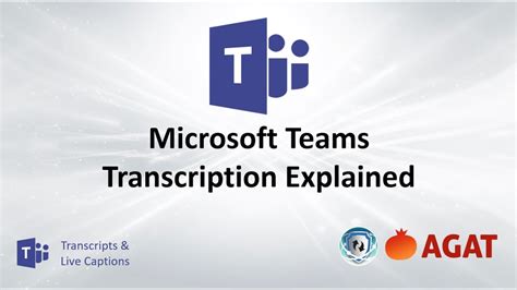 Teams transciption