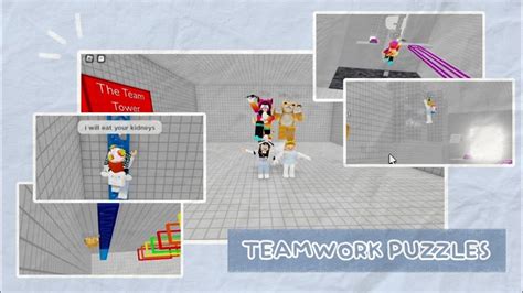Teamwork Puzzles X - Roblox
