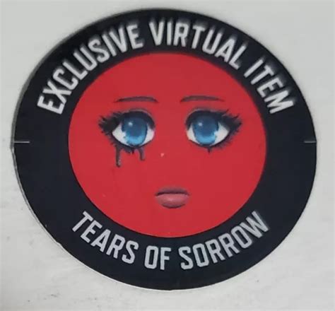 Tears Of Sorrow Roblox FOR SALE! - PicClick