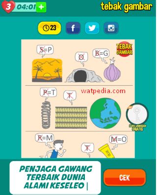 Tebak Gambar Level 36