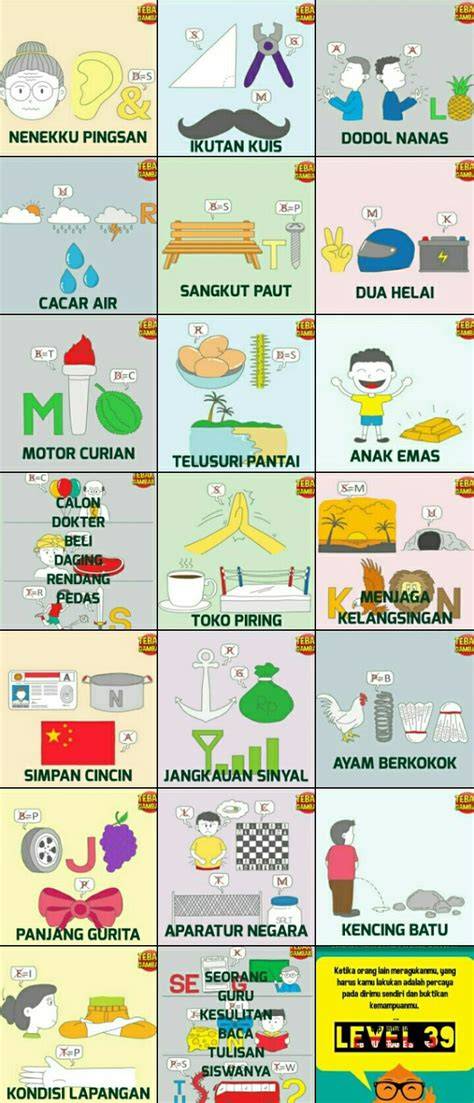 Tebak Gambar Level 39