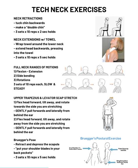 Tech Neck Exercises: Relief Guaranteed