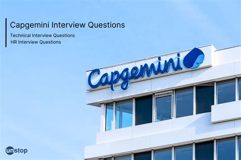 Technical Capgemini Interview Questions
