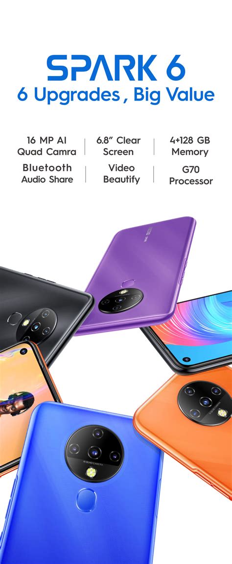 Techno Spark 6 Pro Depth Sensor