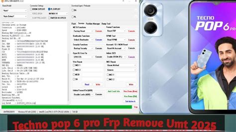 Techno Pop 6 Pro Software and User Interface