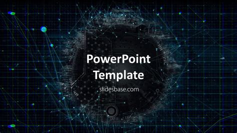 Technology Network Powerpoint Template regarding Powerpoint Templates