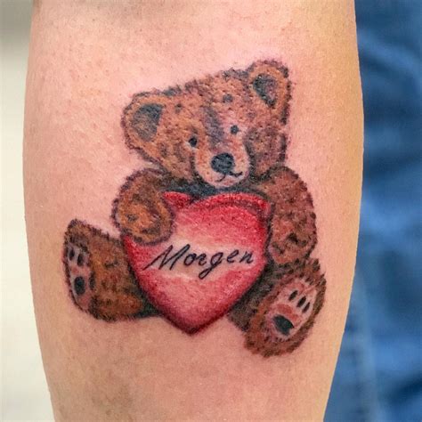 21+ Teddy Bear Tattoo Designs, Ideas Design Trends