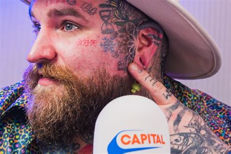 Teddy Swims Face Tattoos