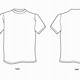 Tee Shirt Template Printable